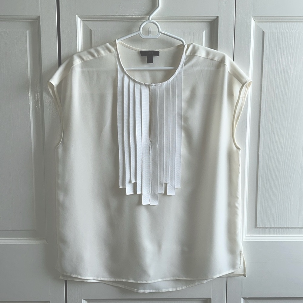 J Crew Sleeveless Top Sz 4